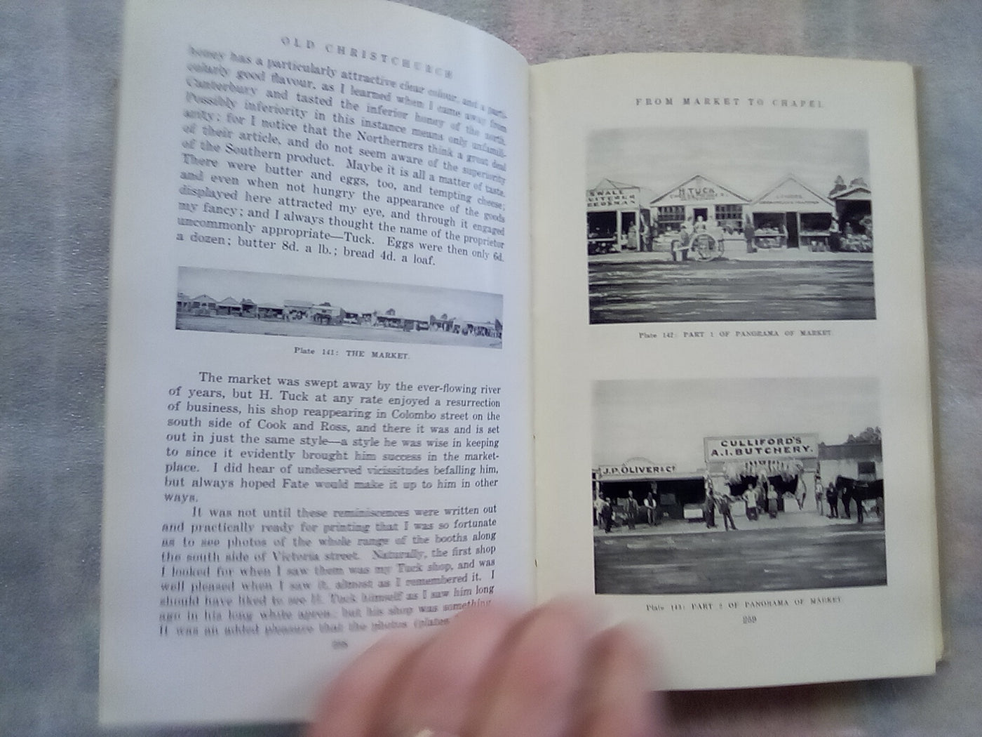 Old Christchurch (1949) by Johannes C. Andersen