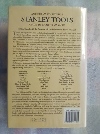 Stanley Tools - Guide to Identity & Value by John Walter (Hardback)