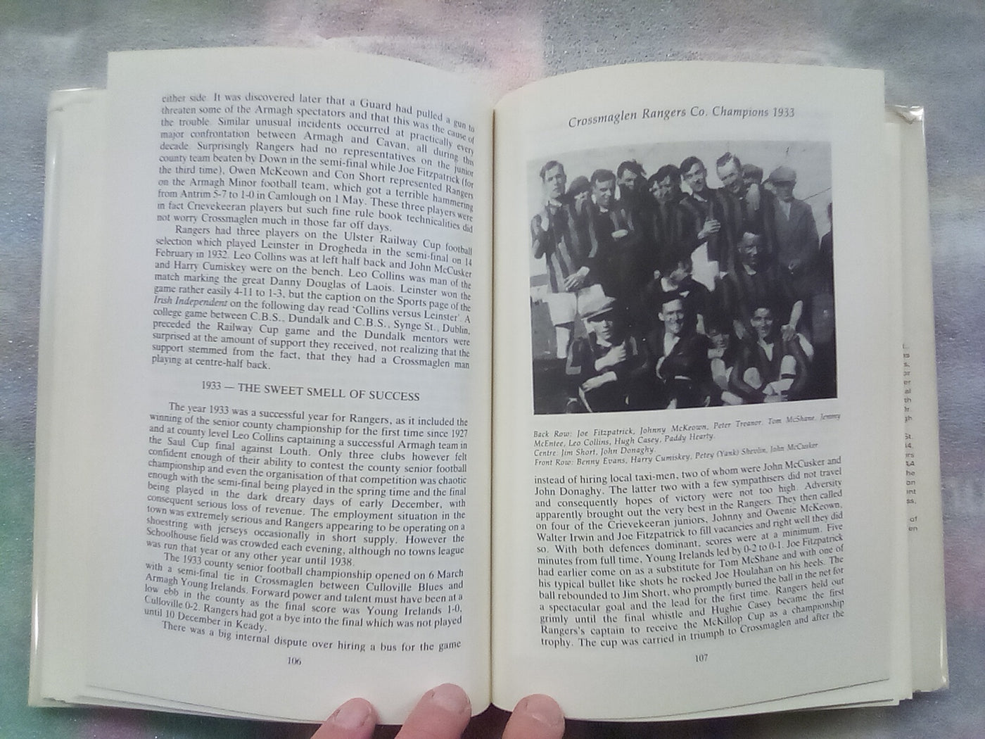 The Crossmaglen GAA Story (Gaelic Football) by Con Short (Signed Copy)