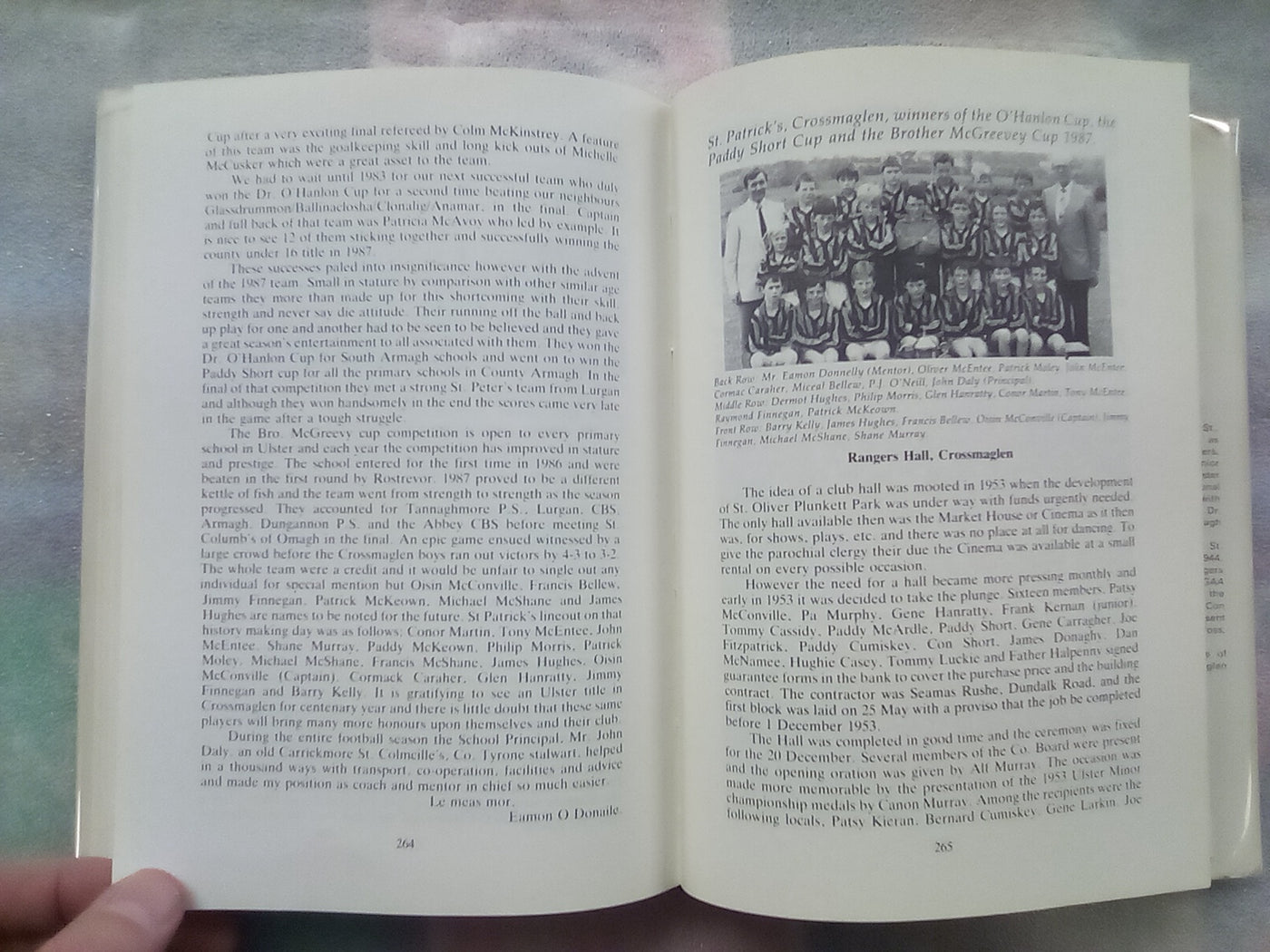The Crossmaglen GAA Story (Gaelic Football) by Con Short (Signed Copy)