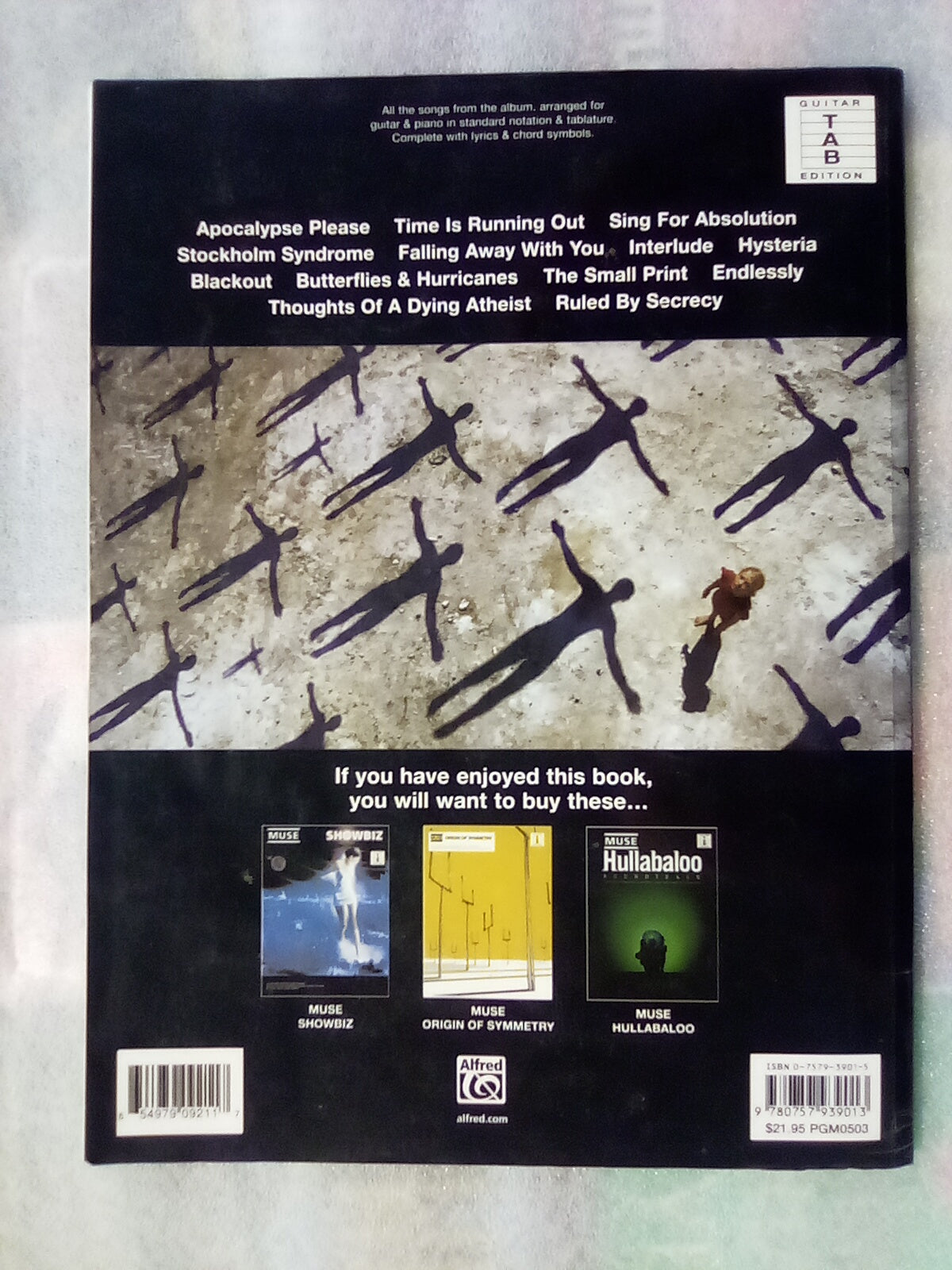 Muse - Absolution Guitar TAB Book