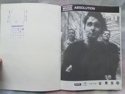 Muse - Absolution Guitar TAB Book