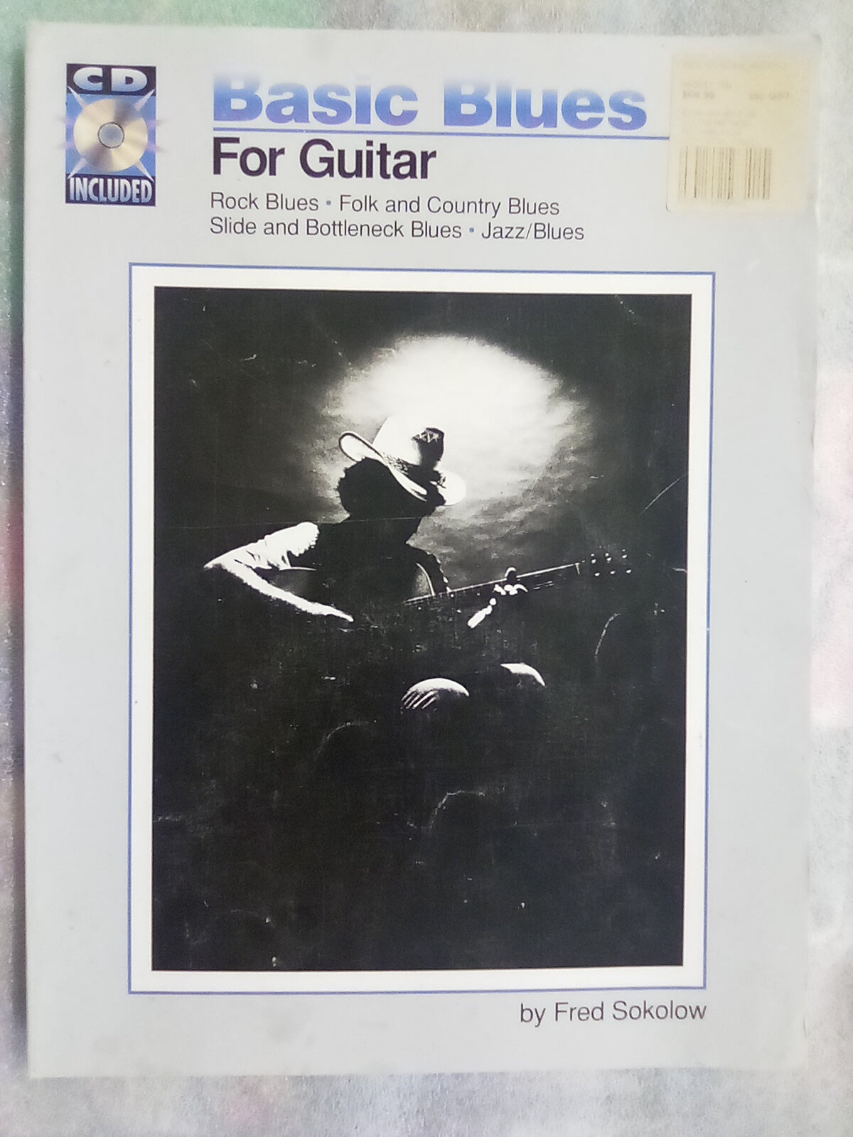Basic Blues for Guitar by Fred Sokolow (Includes CD)