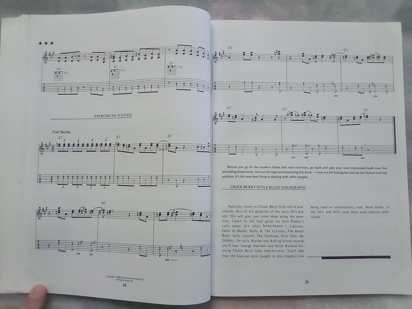 Basic Blues for Guitar by Fred Sokolow (Includes CD)
