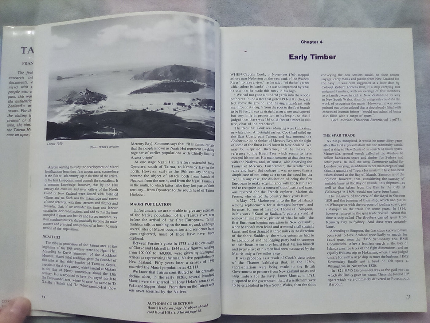 Tairua - A History of the Tairua - Hikuai - Pauanui District by Francis Bennett