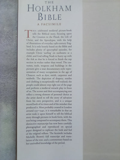 The Holkham Bible - A Facsimile by the British Library