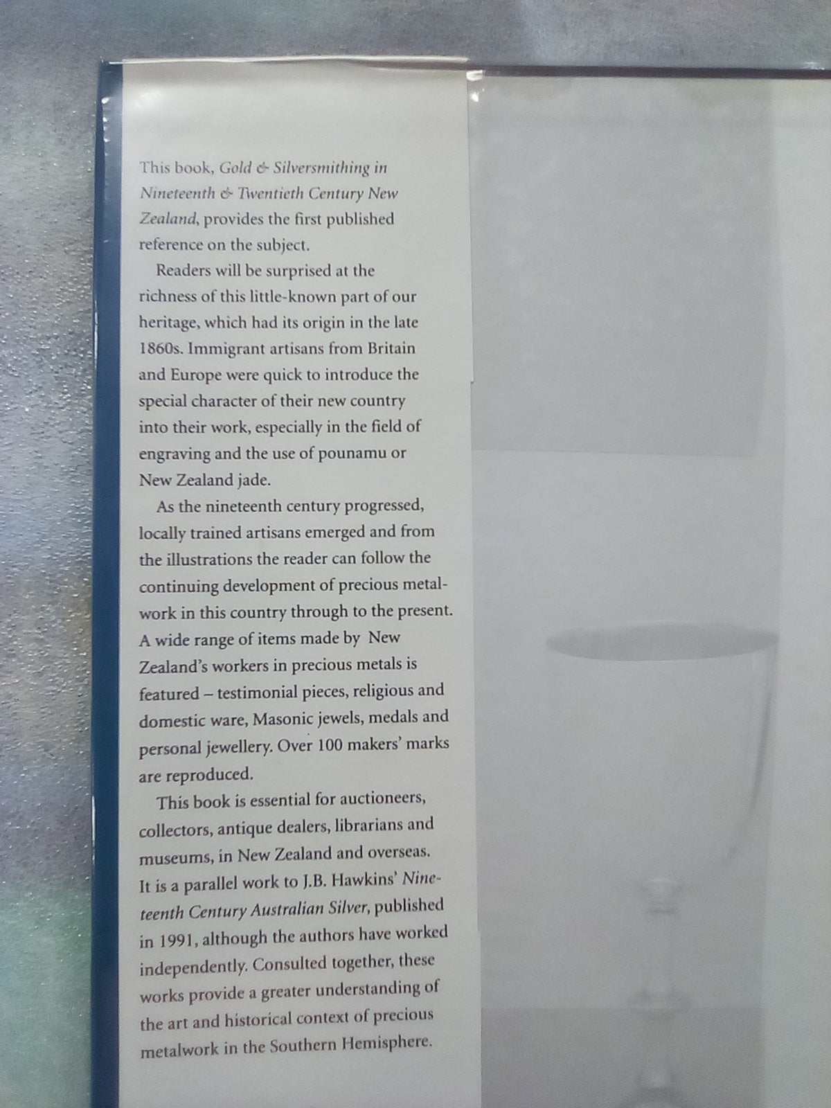Gold & Silversmithing in 19th. & 20th. Century New Zealand by Winsome Shepherd