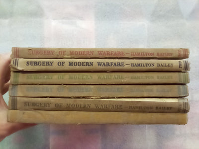 Surgery of Modern Warfare - Third Edition - 6 Volume Set (1944)