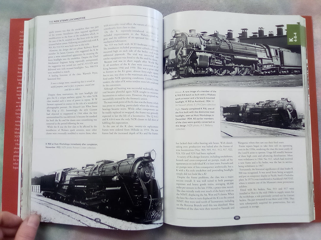 The NZR Steam Locomotive by Sean Millar – Atlantis Books