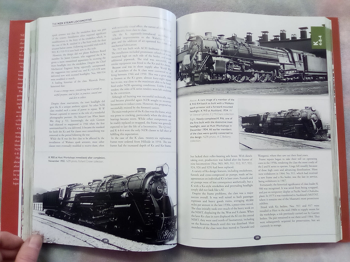 The NZR Steam Locomotive by Sean Millar