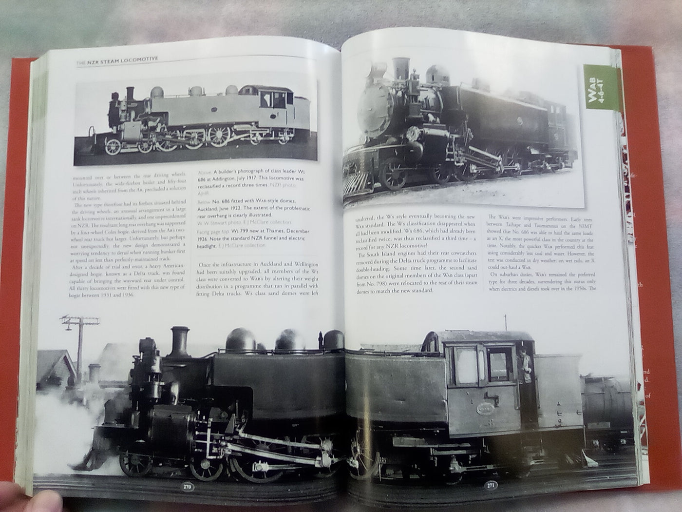 The NZR Steam Locomotive by Sean Millar