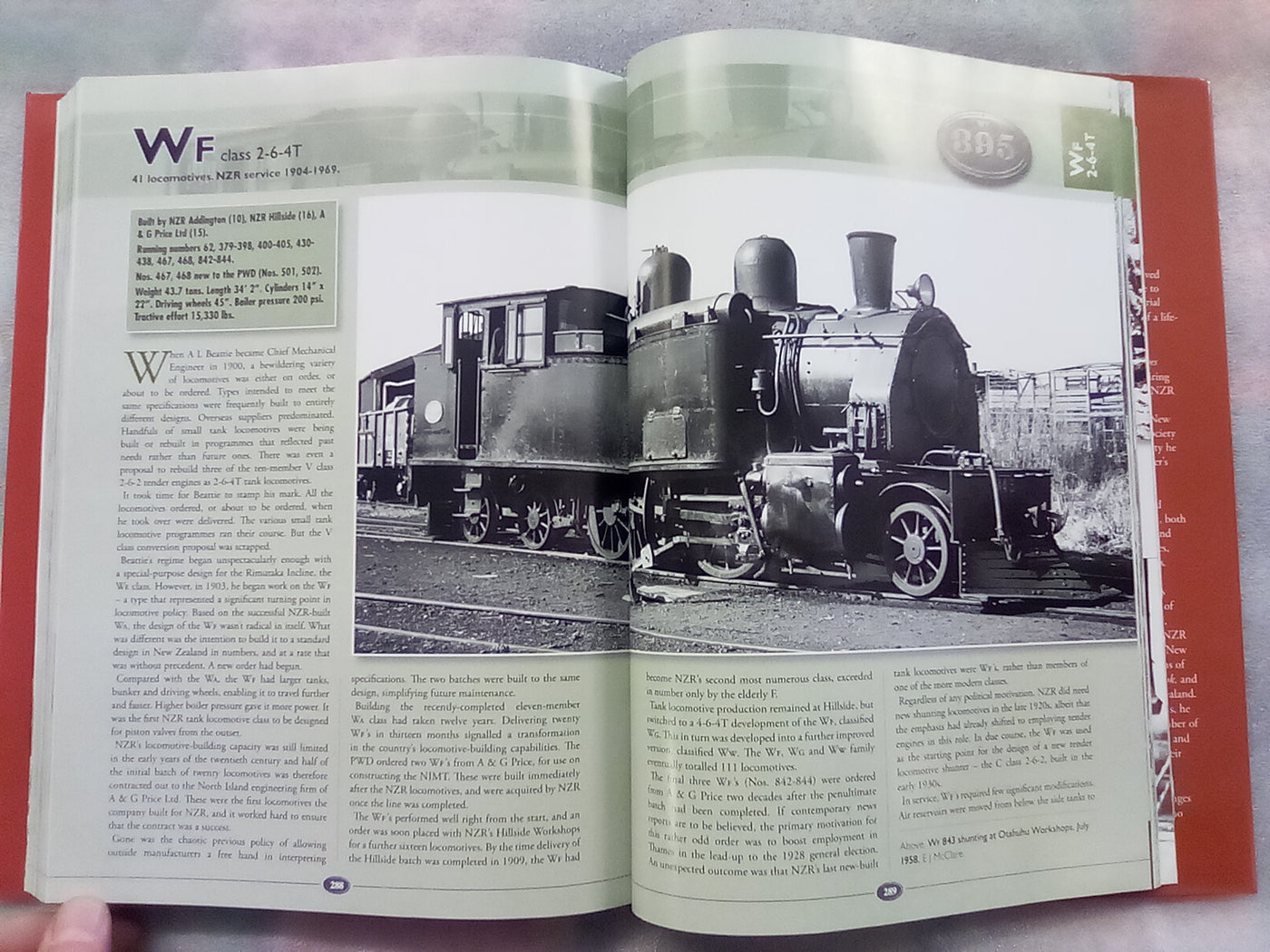 The NZR Steam Locomotive by Sean Millar