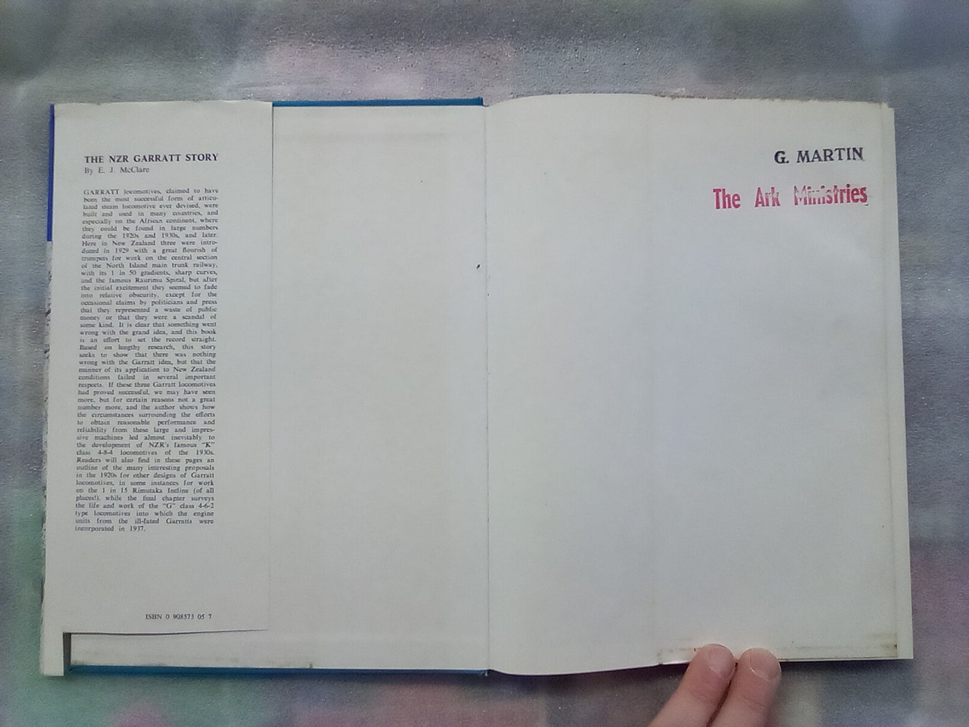 The NZR Garratt Story by E.J. McClare