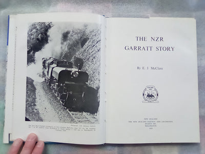 The NZR Garratt Story by E.J. McClare