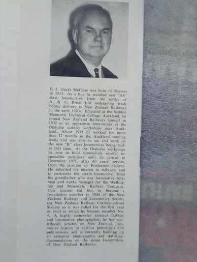 The NZR Garratt Story by E.J. McClare