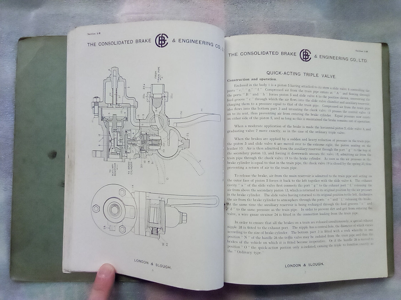 Air Brake Apparatus - Railways by Consolidated Brake & Engineering