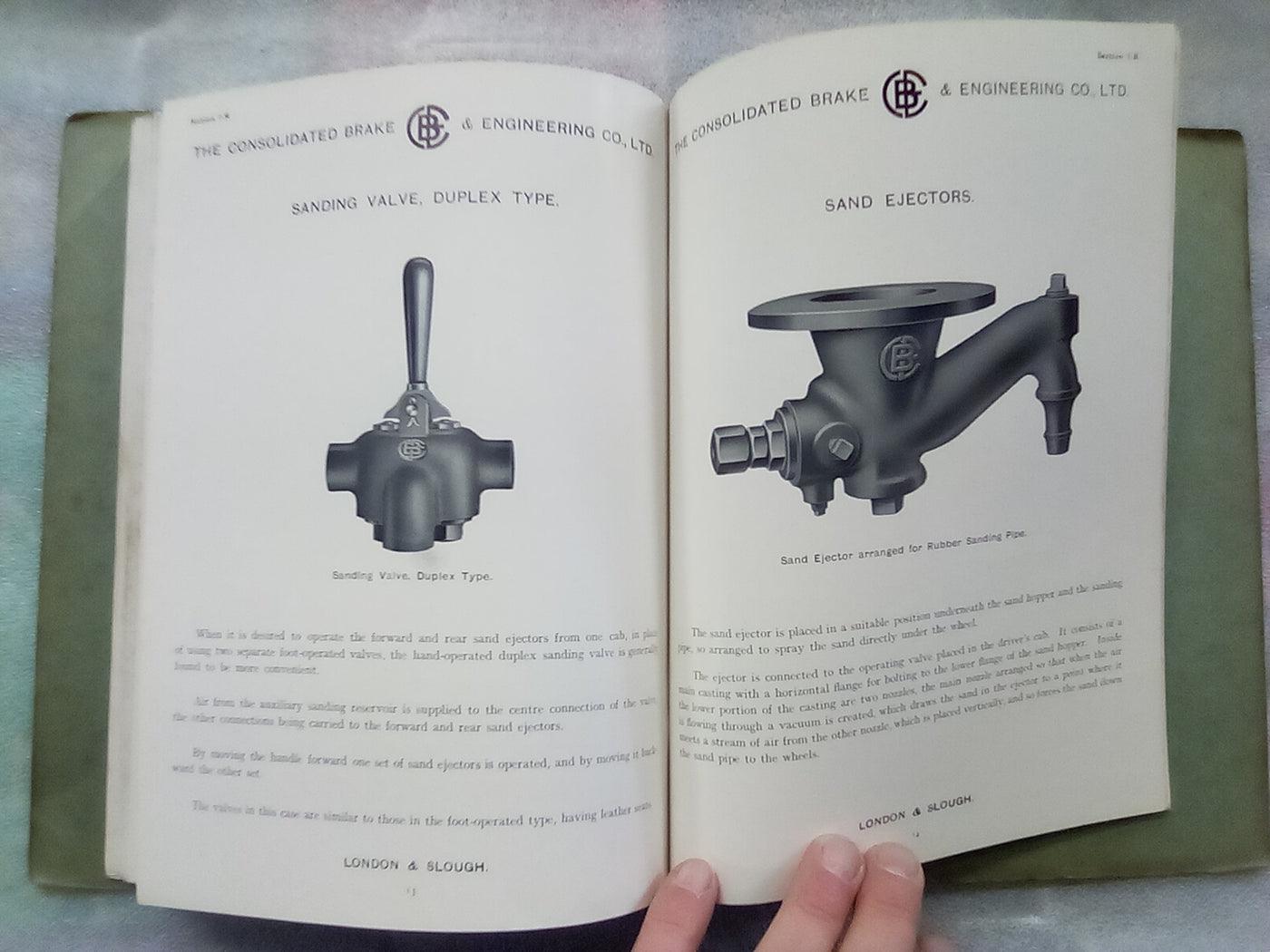 Air Brake Apparatus - Railways by Consolidated Brake & Engineering