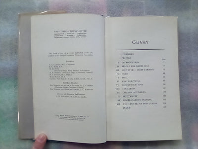 Teviot Tapestry - A History of the Roxburgh - Millers Flat District (1948) by A.H.H. Webster