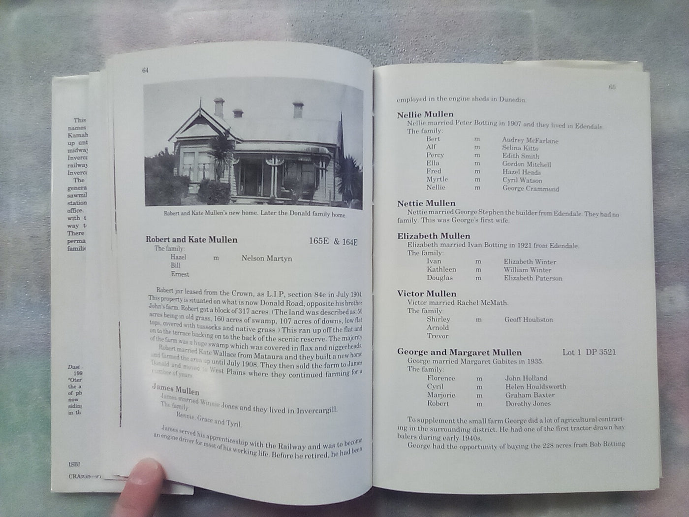 Kamahi - A District History by Merv Halliday
