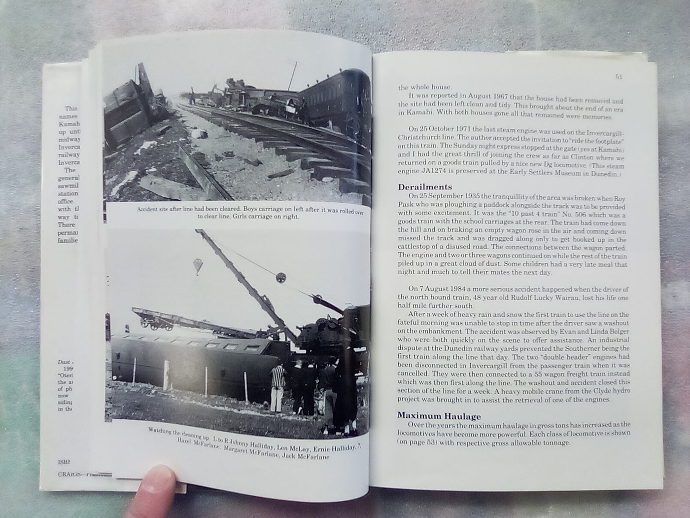 Kamahi - A District History by Merv Halliday