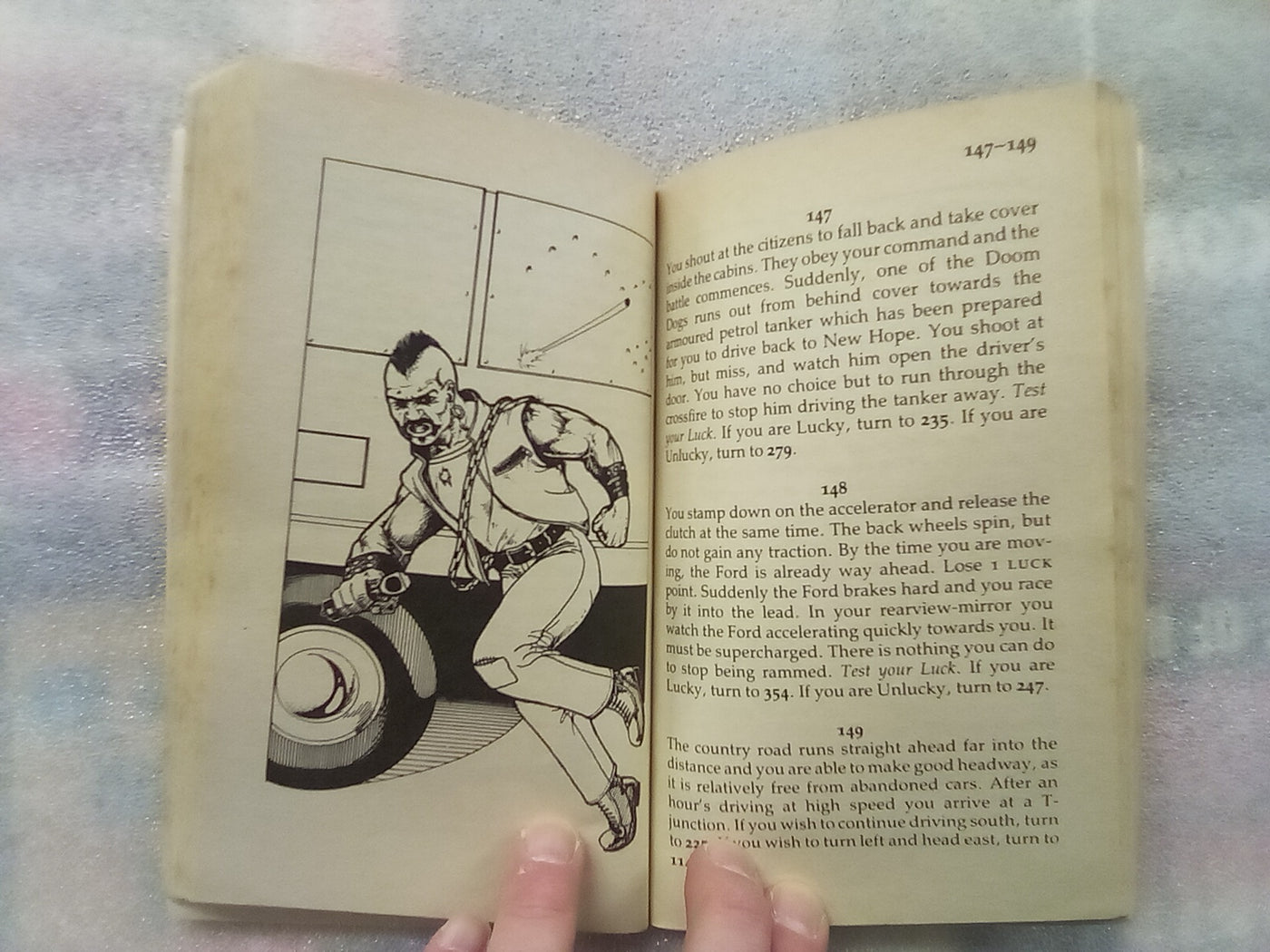 Fighting Fantasy #13 Freeway Fighter by Ian Livingstone