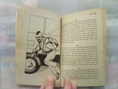 Fighting Fantasy #13 Freeway Fighter by Ian Livingstone