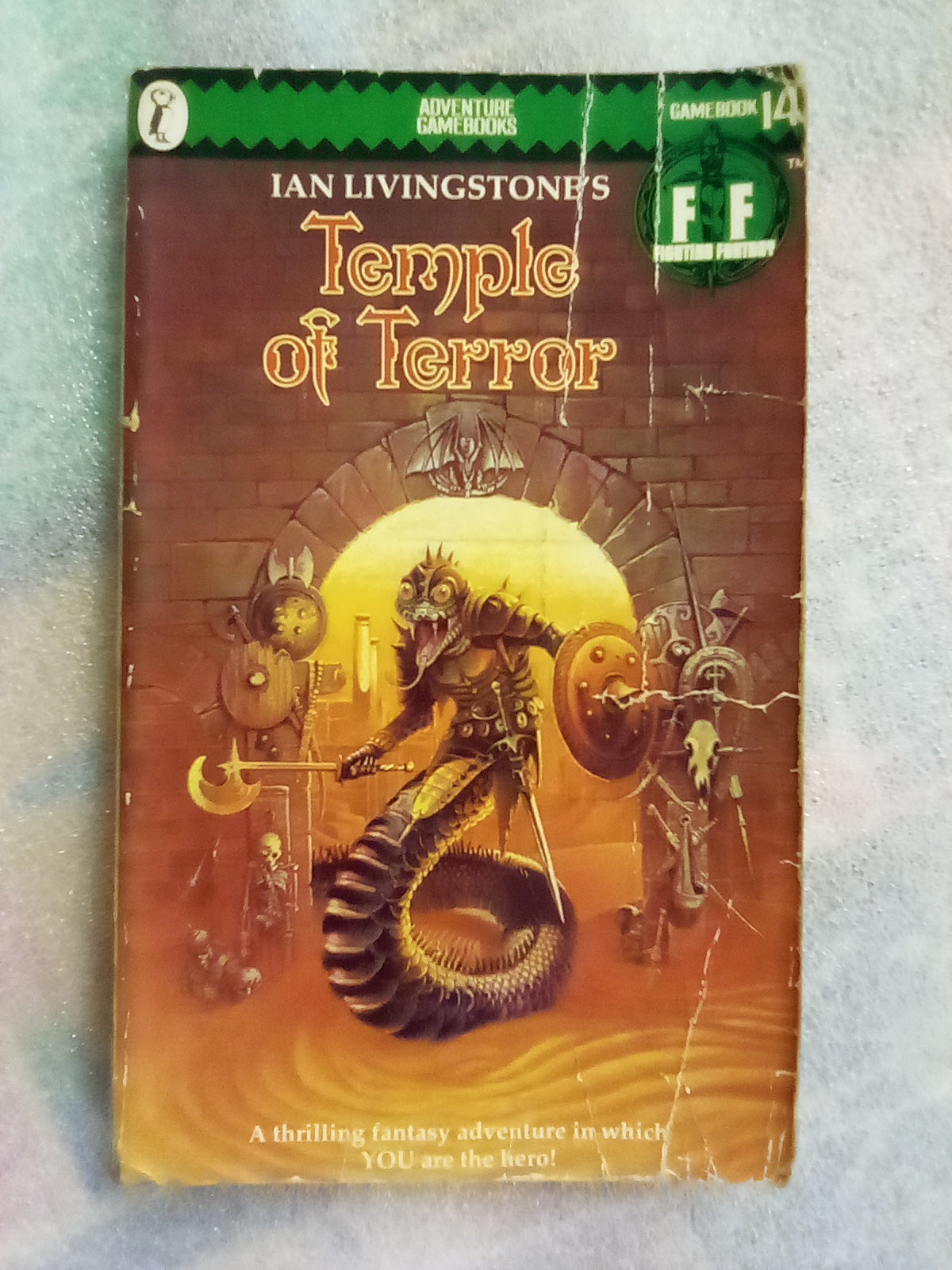 Fighting Fantasy #14 Temple of Terror by Ian Livingstone