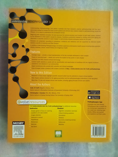 Understanding Pathophysiology 2 (2015 Edition) by Judy Craft & Christopher Gordon