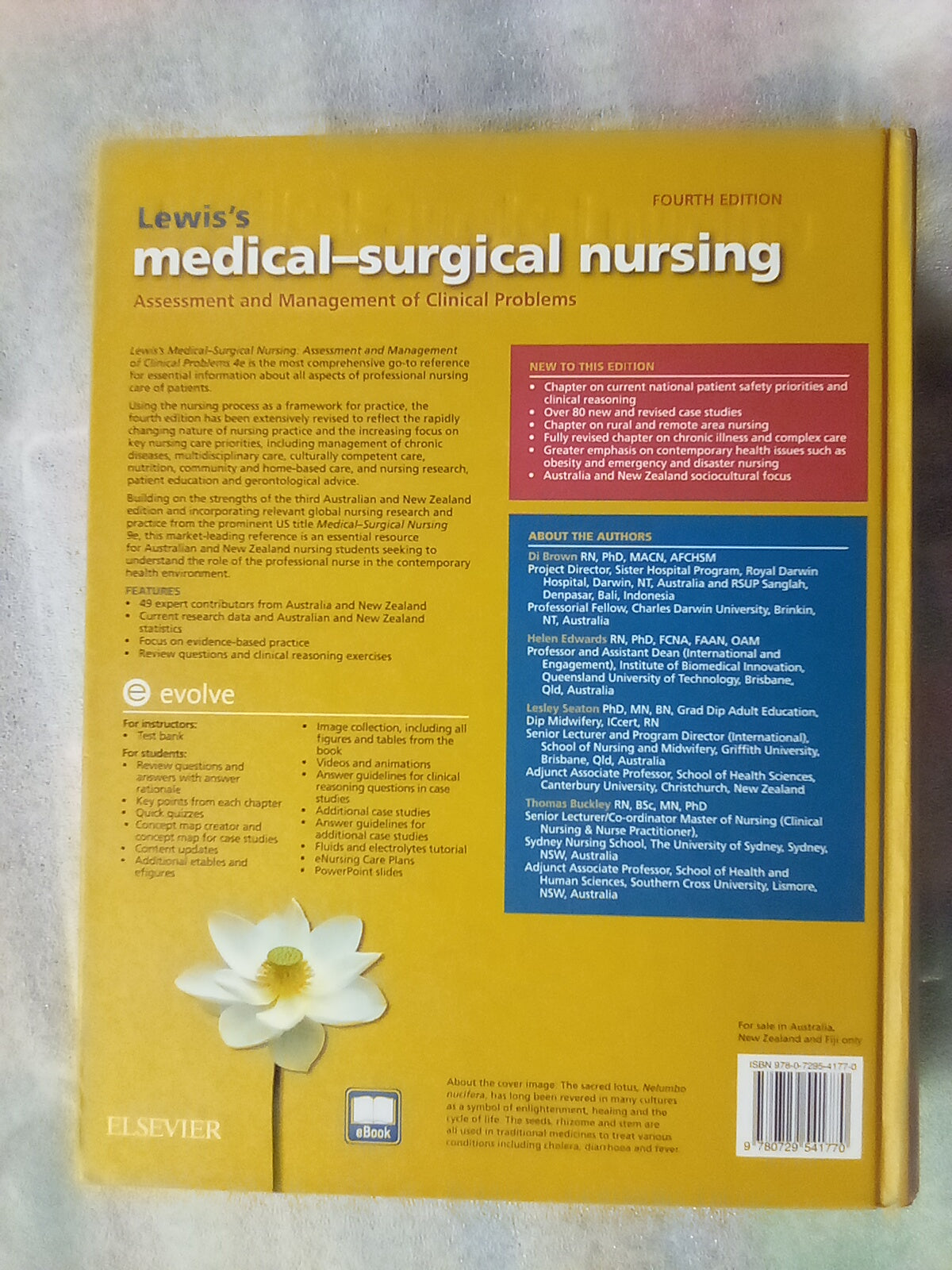 Lewis's Medical Surgical Nursing 4th. Edition