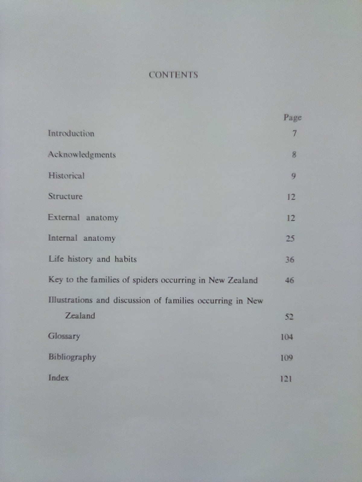 The Spiders of New Zealand - Part 1 (1967) by R.R. Forster
