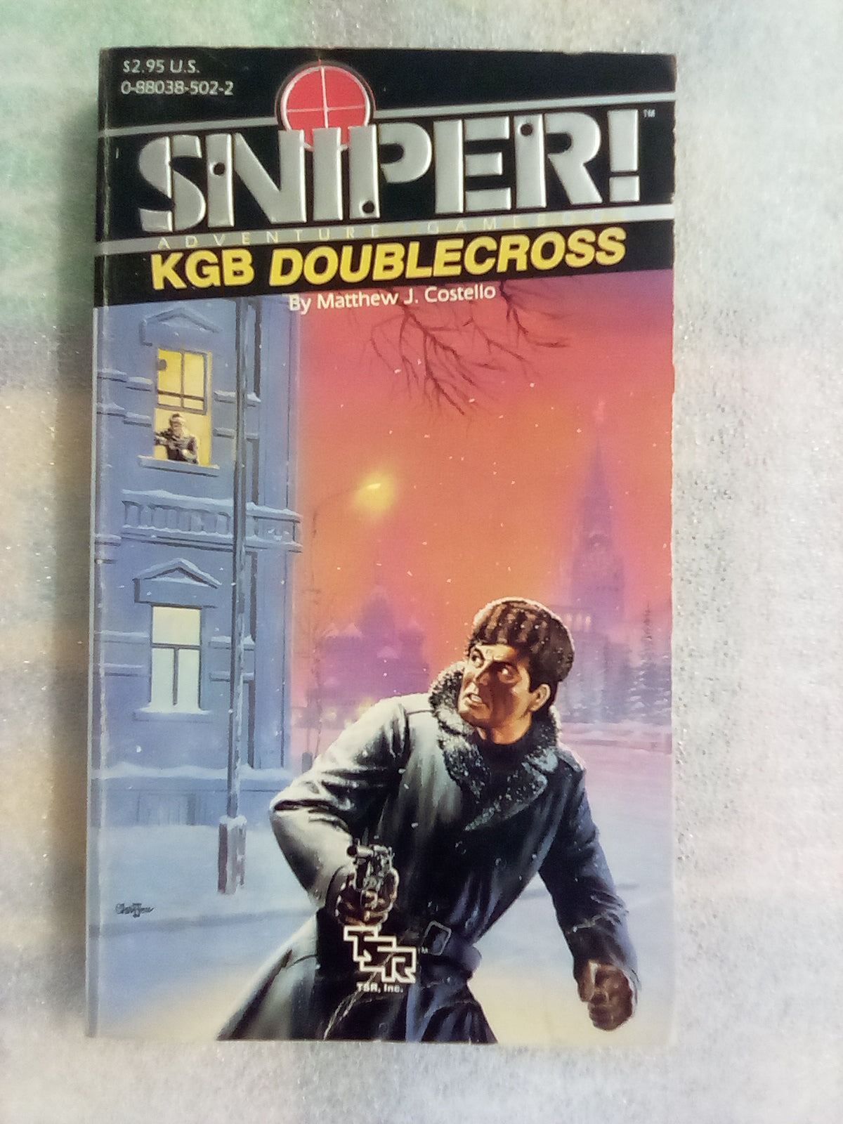 KGB Doublecross - Sniper! Adventure Gamebook 4 (TSR Choose your own adventure)