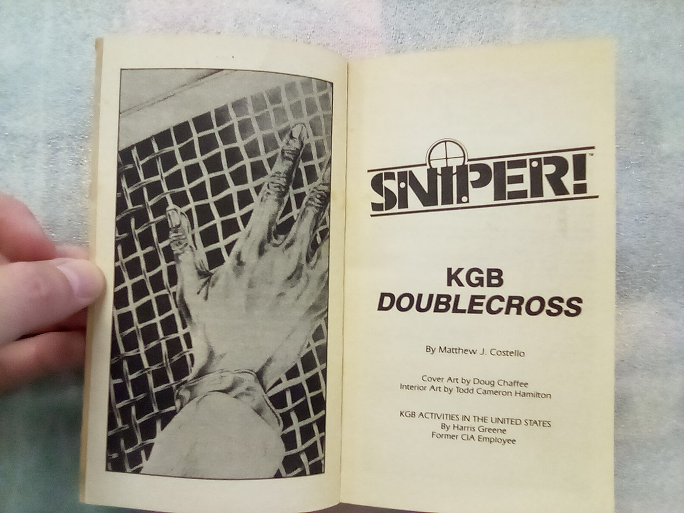 KGB Doublecross - Sniper! Adventure Gamebook 4 (TSR Choose your own adventure)