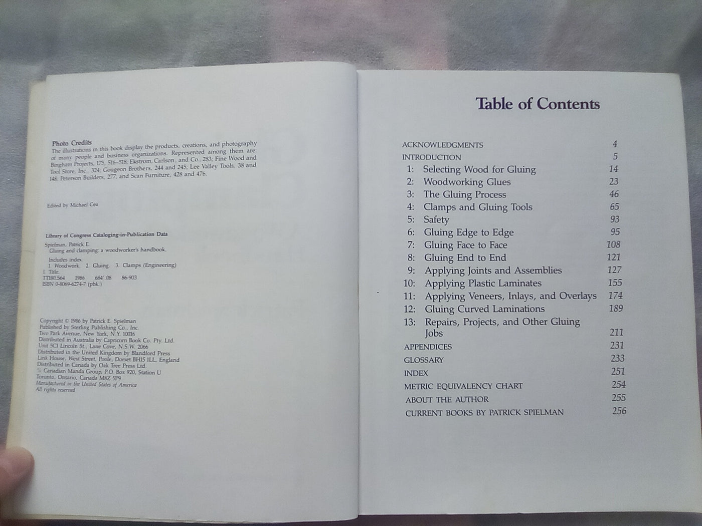 Gluing and Clamping - A Woodworker's Handbook by Patrick Spielman