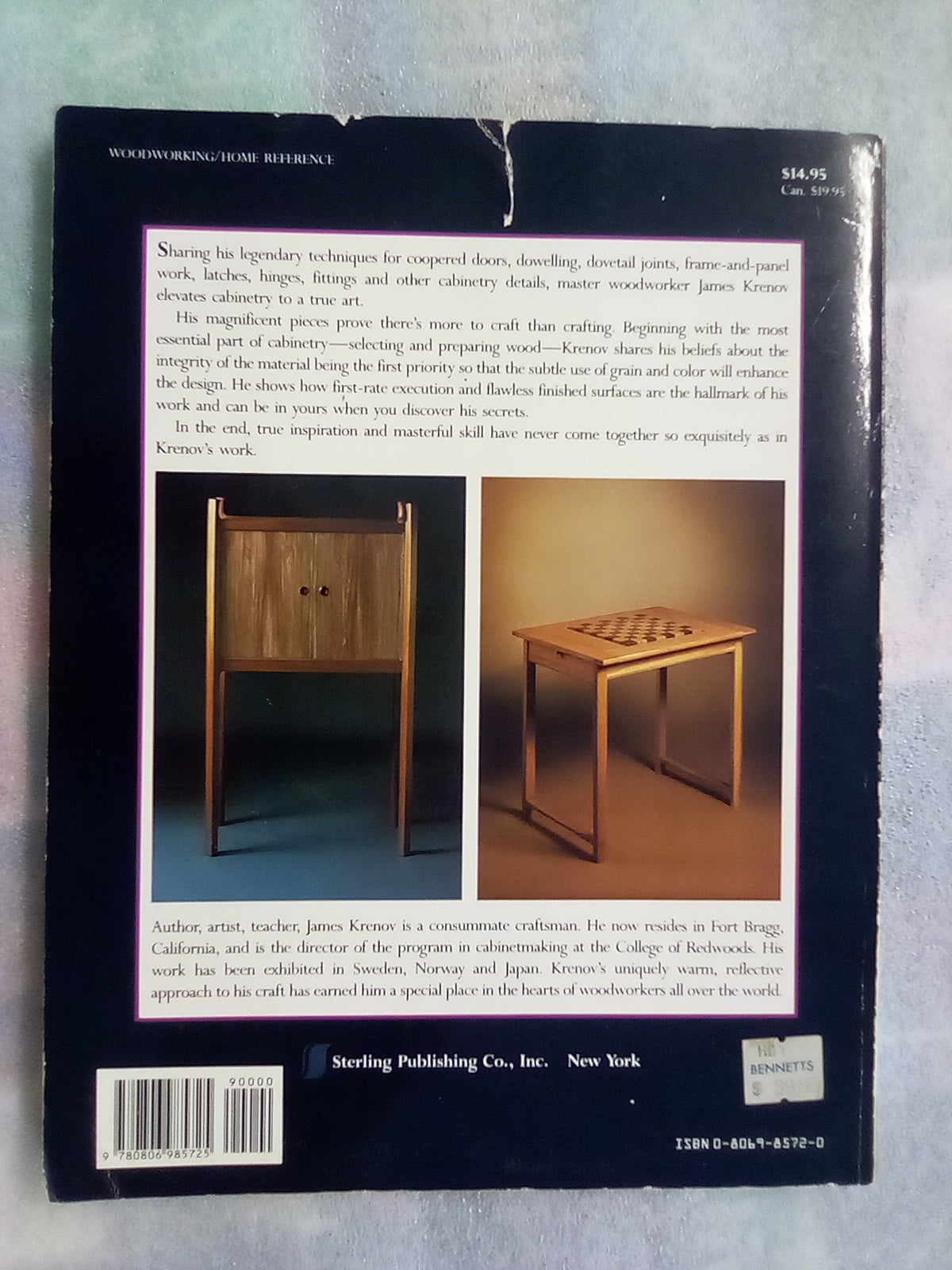 The Fine Art of Cabinetmaking by James Krenov