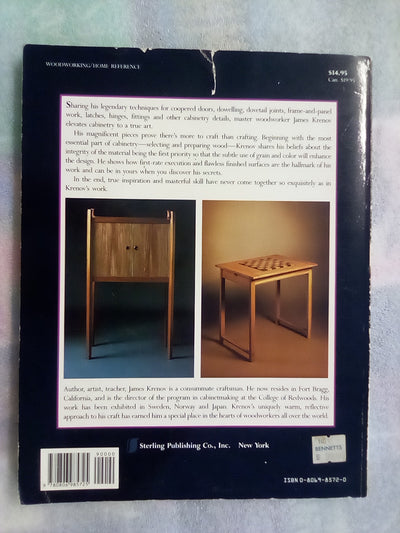 The Fine Art of Cabinetmaking by James Krenov
