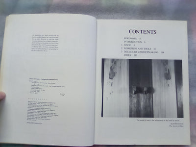 The Fine Art of Cabinetmaking by James Krenov