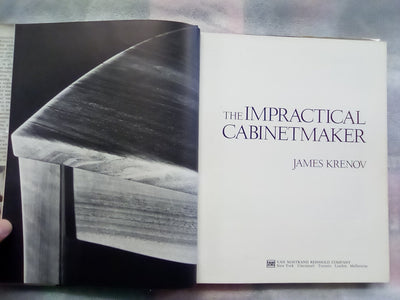 The Impractical Cabinetmaker by James Krenov