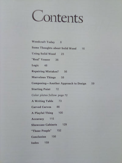 The Impractical Cabinetmaker by James Krenov