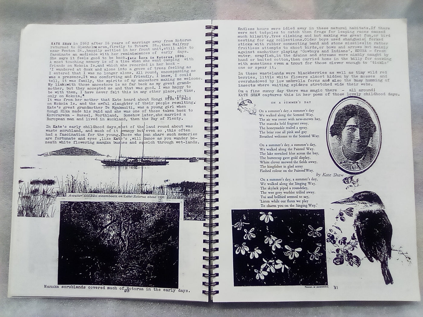 Rotorua People 1880s to 1940s - Living South of Old Railway by Peggy Allen