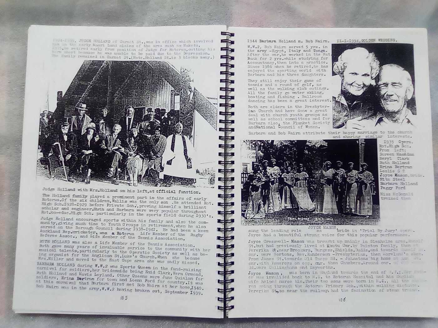 Rotorua People 1880s to 1940s - Living South of Old Railway by Peggy Allen
