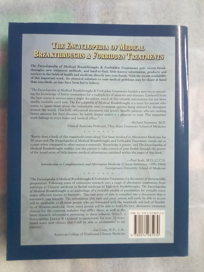The Encyclopedia of Medical Breakthroughs & Forbidden Treatments