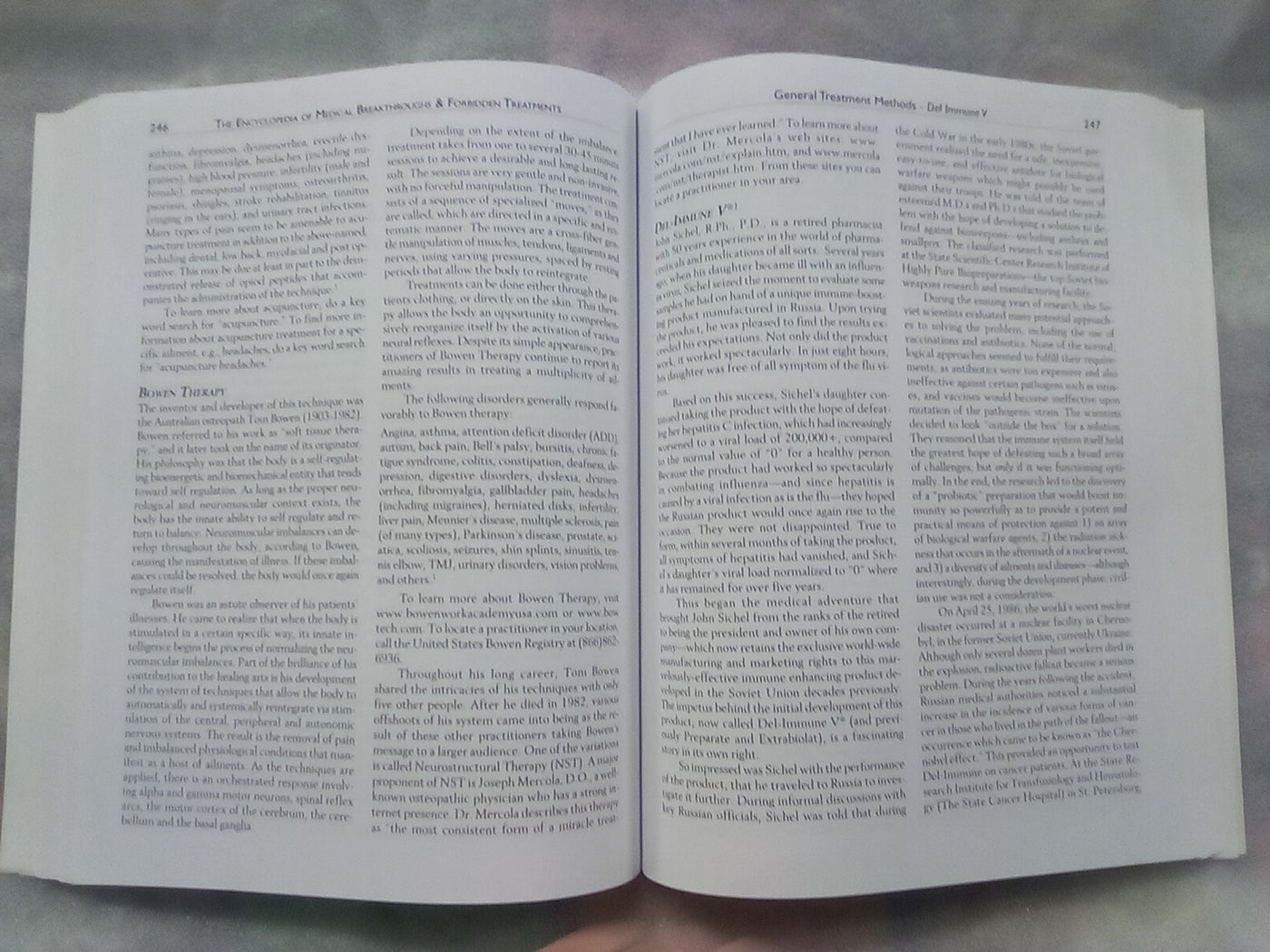 The Encyclopedia of Medical Breakthroughs & Forbidden Treatments