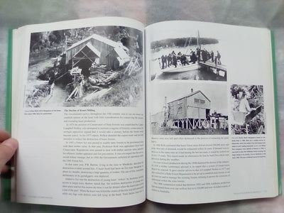 Tall Spars, Steamers & Gum - Kaipara 1854-1947 by Wayne Ryburn (Signed Copy)