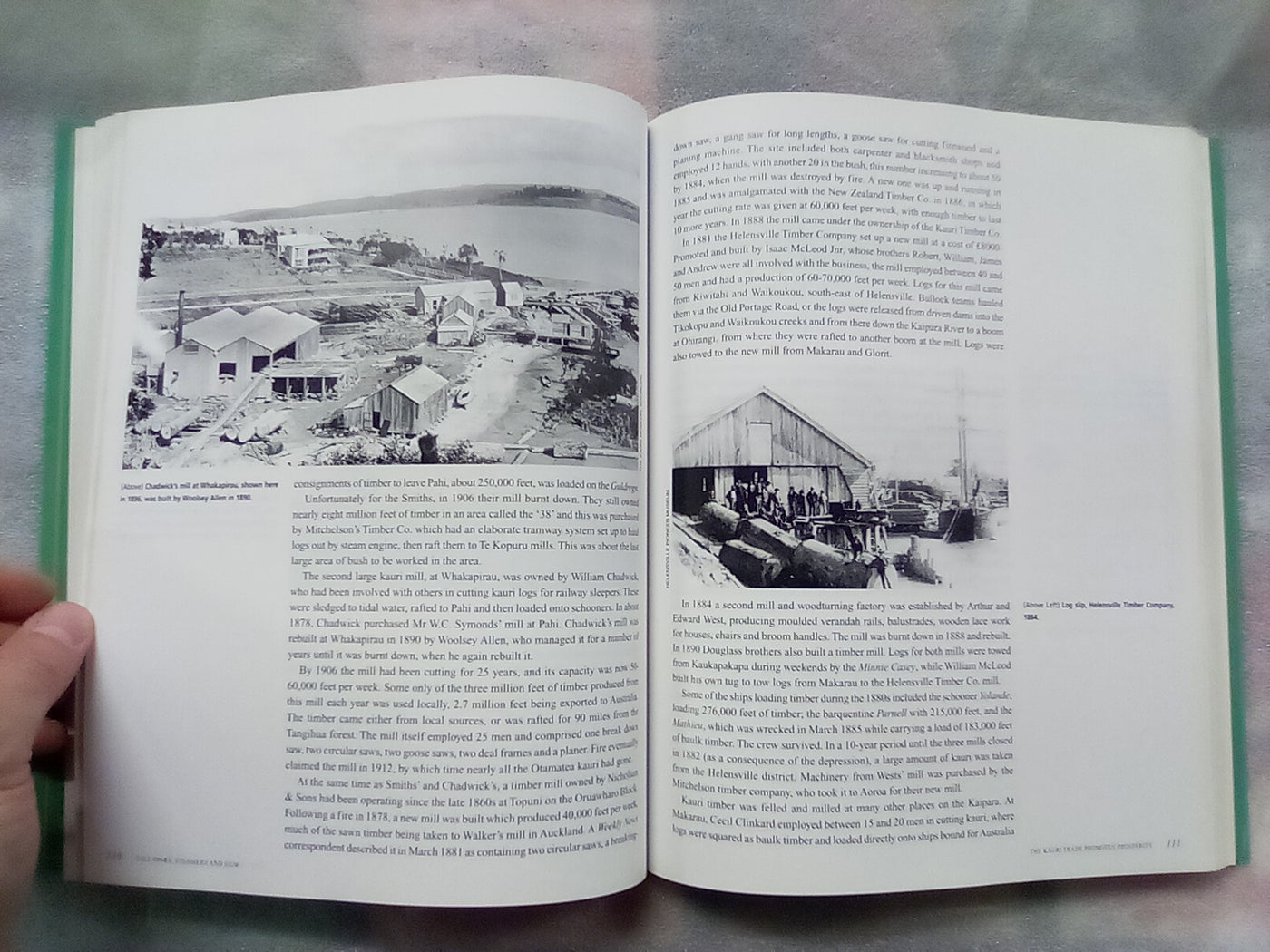 Tall Spars, Steamers & Gum - Kaipara 1854-1947 by Wayne Ryburn (Signed Copy)