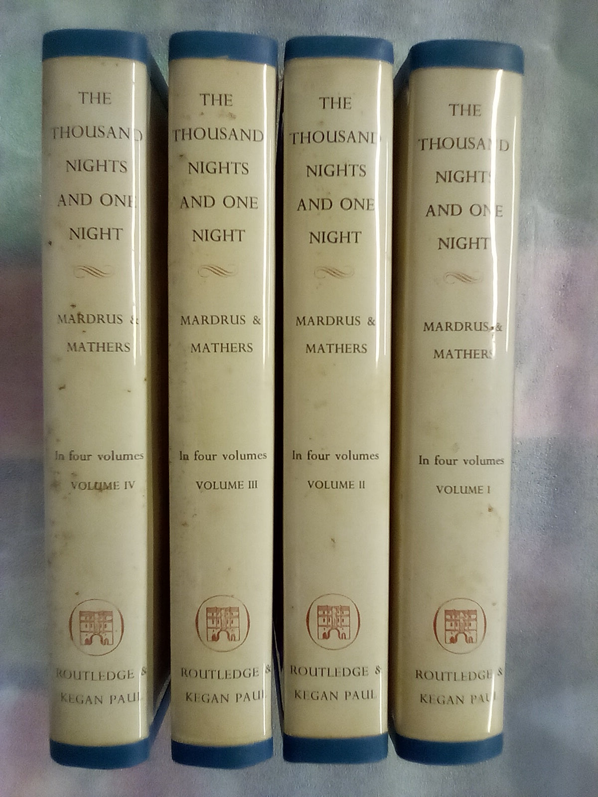 The Book of The Thousand Nights & One Night - 4 Volumes (1964)