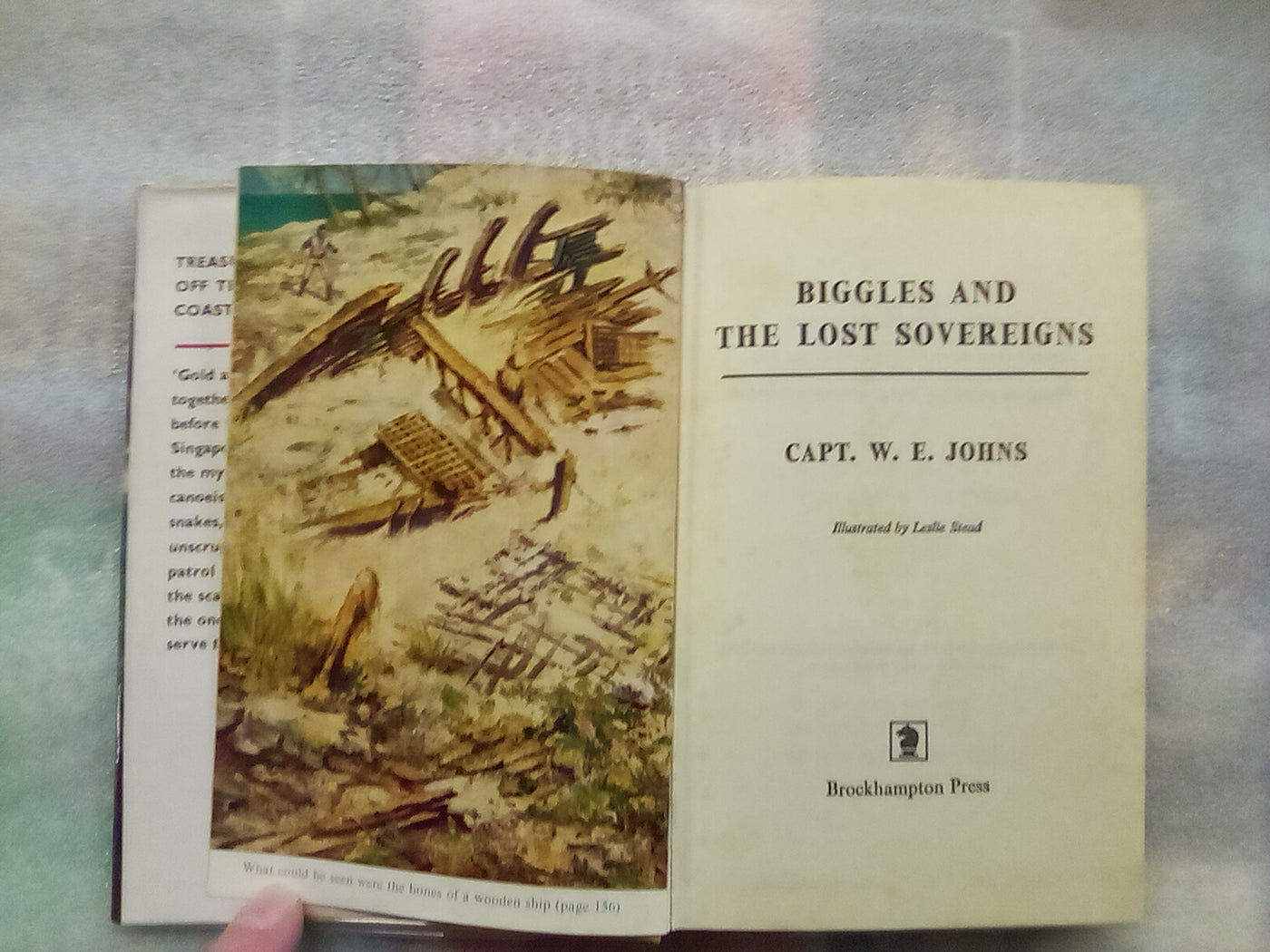 Biggles and the Lost Sovereigns (1964 First Edition) by Captain W.E. Johns