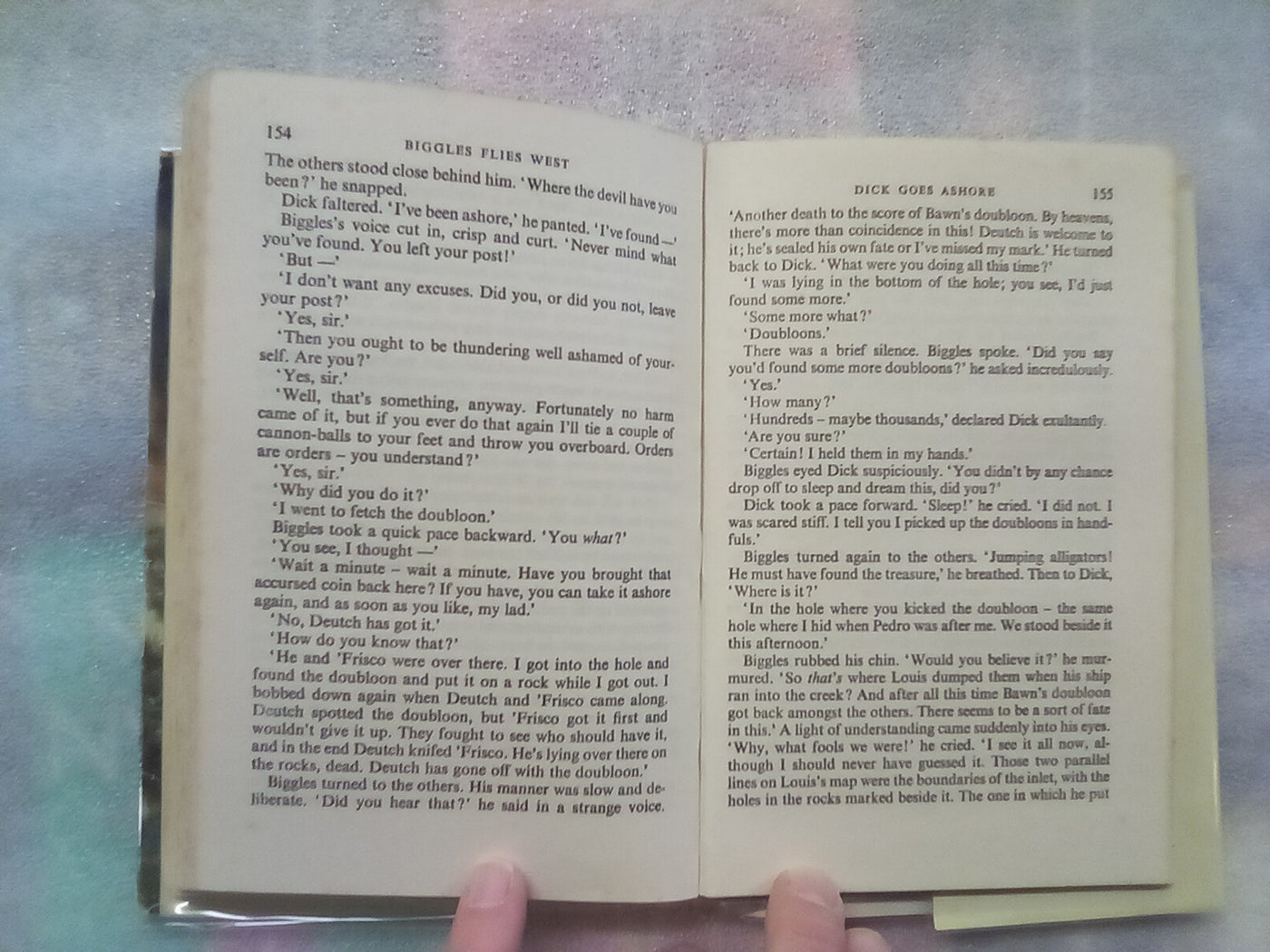 Biggles Flies West by Captain W.E. Johns