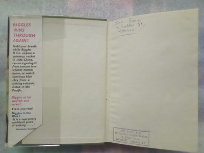 Biggles' Chinese Puzzle (1955 First Edition) by Captain W.E. Johns