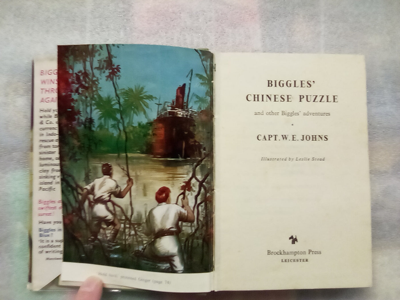 Biggles' Chinese Puzzle (1955 First Edition) by Captain W.E. Johns