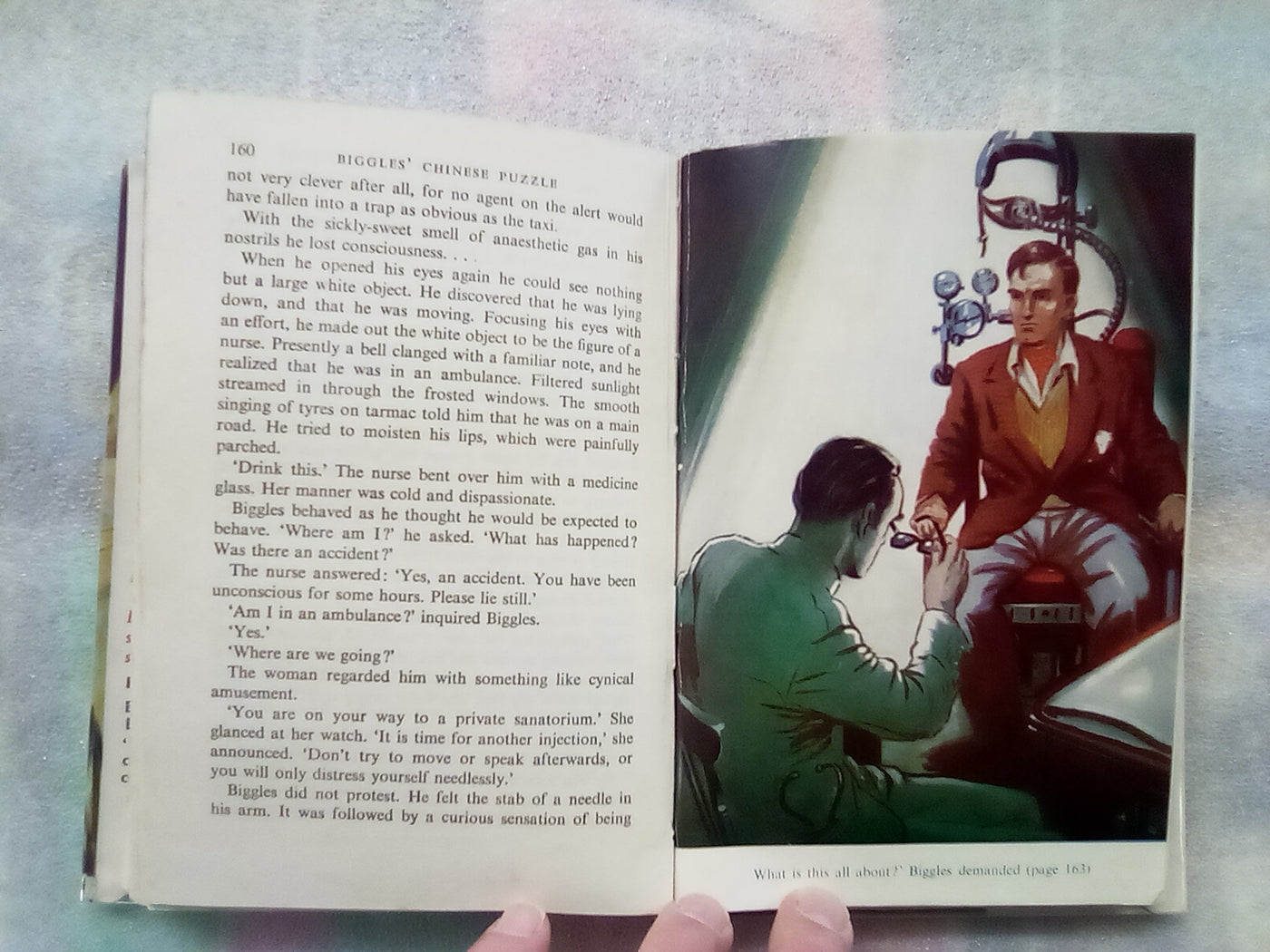 Biggles' Chinese Puzzle (1955 First Edition) by Captain W.E. Johns